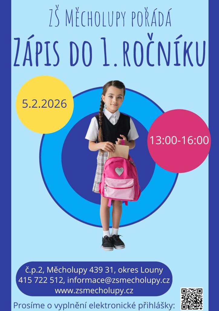 zápis do 1. třídy